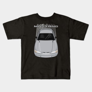 Mustang GT 1994 to 1998 SN95 - Silver Kids T-Shirt